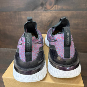 Nike Epic React Moc Flyknit Black University Red Hyper Jade Size 12.5 (Pre-Owned) - Image 3