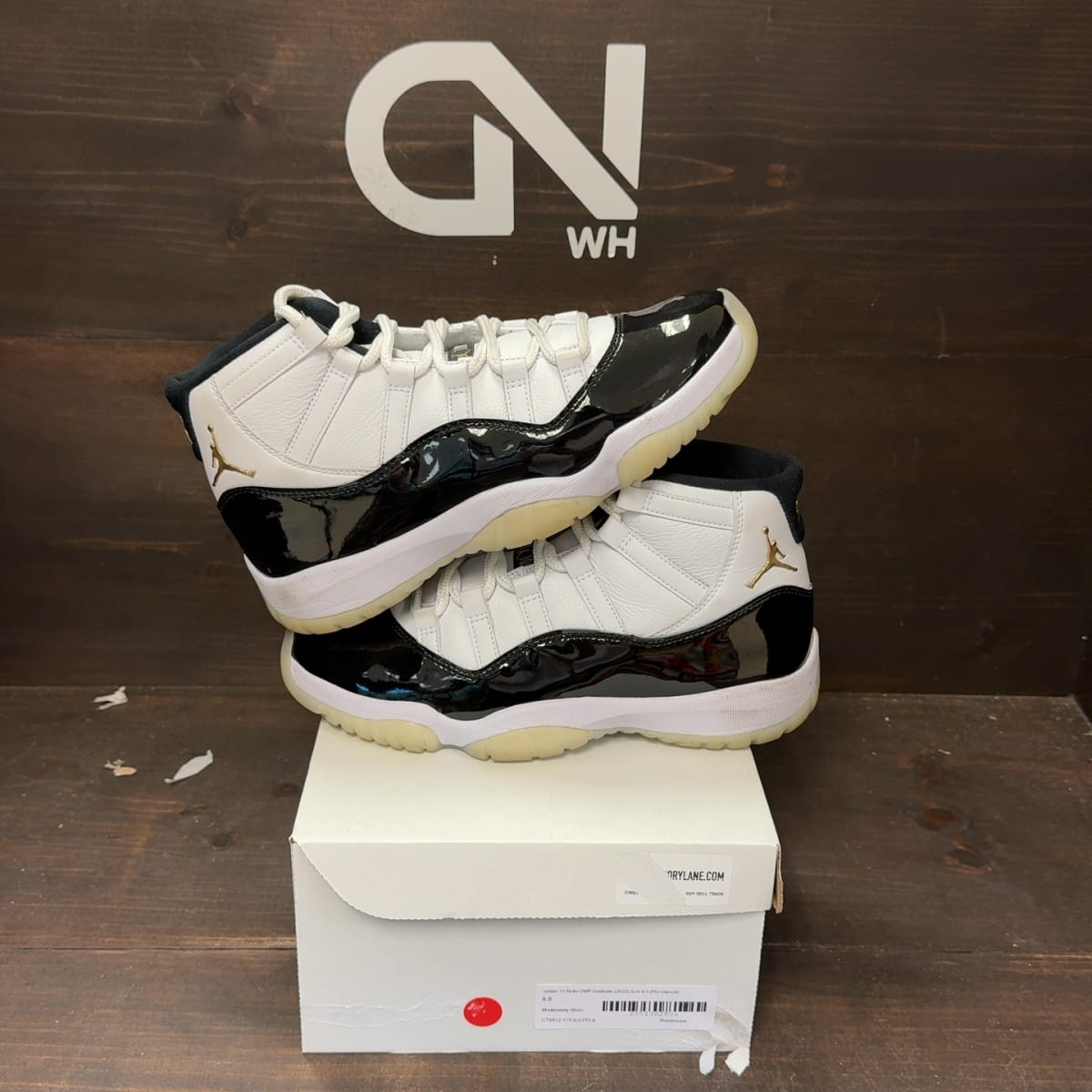 Jordan 11 Retro DMP Gratitude (2023) Size 8.5 (Pre-Owned) - front