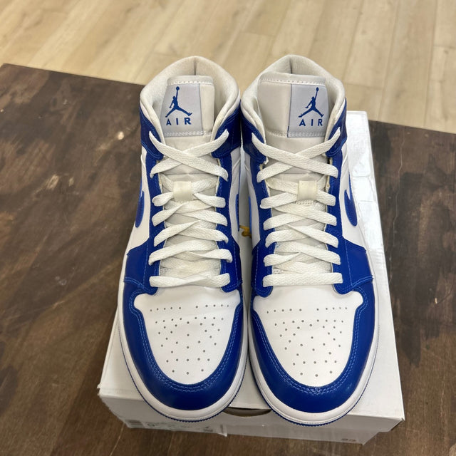 Jordan 1 Mid Kentucky Blue (Women's) - Image 2