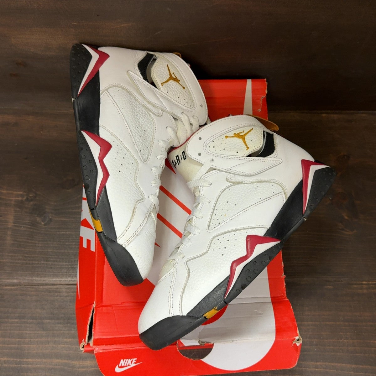 Jordan 7 Retro Cardinal (2022) Size 10.5 (Pre-Owned) - Image 2