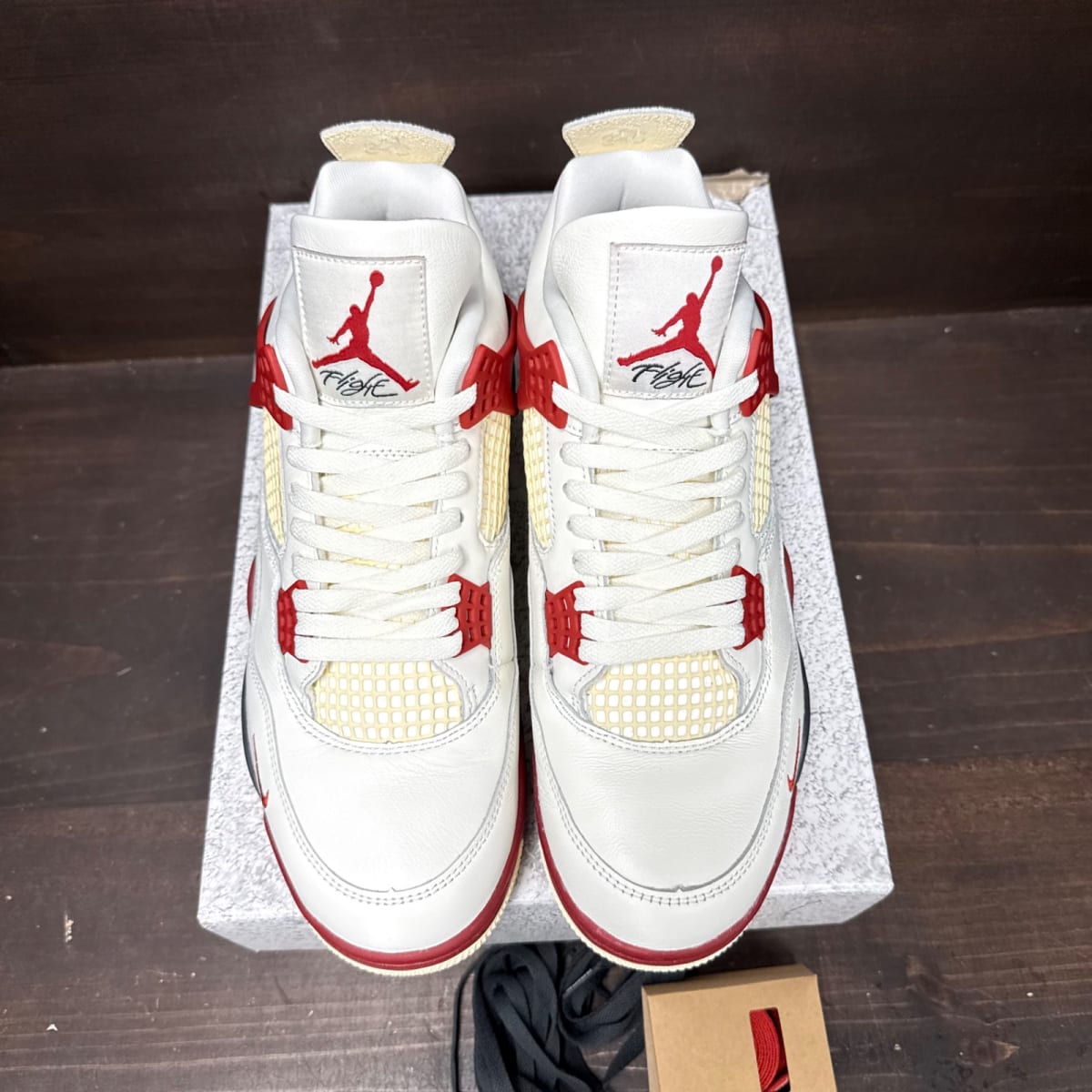 Jordan 4 Retro OG Nigel Sylvester Brick After Brick Size 10 (Pre-Owned) - back