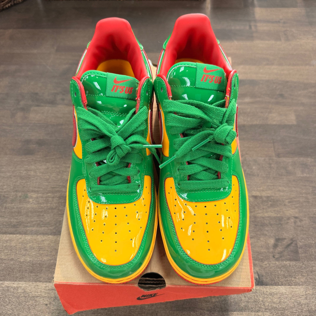 Nike Air Force 1 Low Lil Yachty Concrete Boys Lucky Green - Image 2