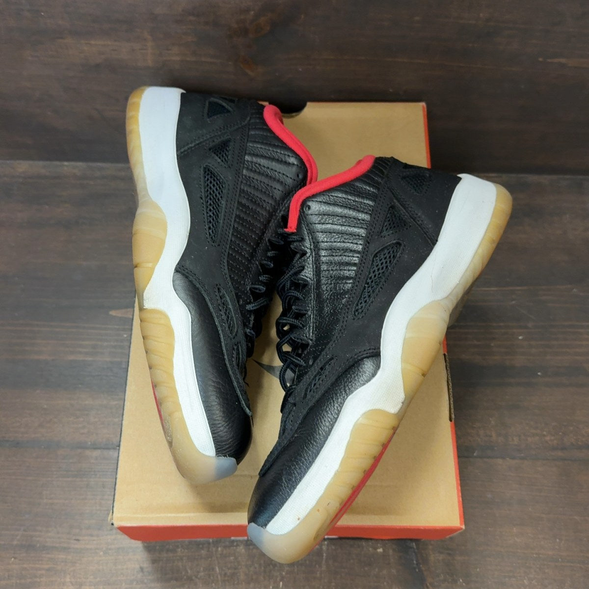 Jordan 11 Retro Low IE Bred (2021) - Image 2