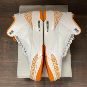 Jordan 3 Retro Orange Citrus (Women's) Size 11W (Pre-Owned) - aux