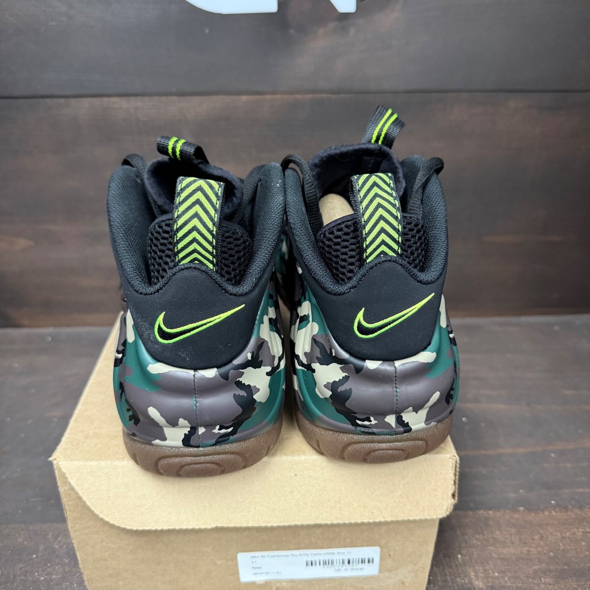 Nike Air Foamposite Pro Army Camo (2026) Size 11 - sole