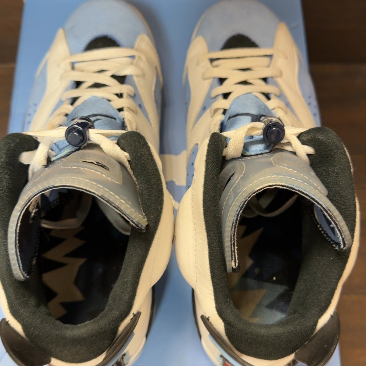 Jordan 6 Retro UNC White Size 11.5 (Pre-Owned) - aux