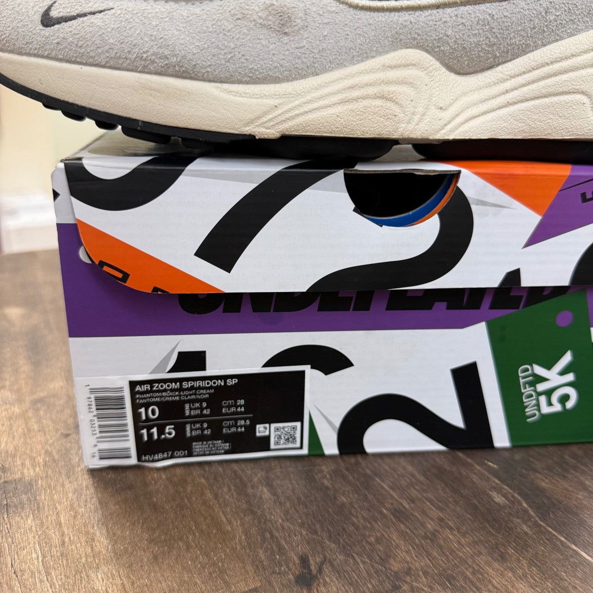 Nike Air Zoom Spiridon Undefeated Phantom - Image 7