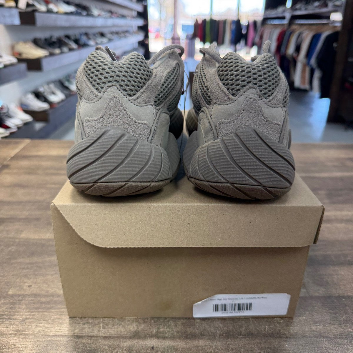 adidas Yeezy 500 Ash Grey Size 11 (Pre-Owned) - Image 3