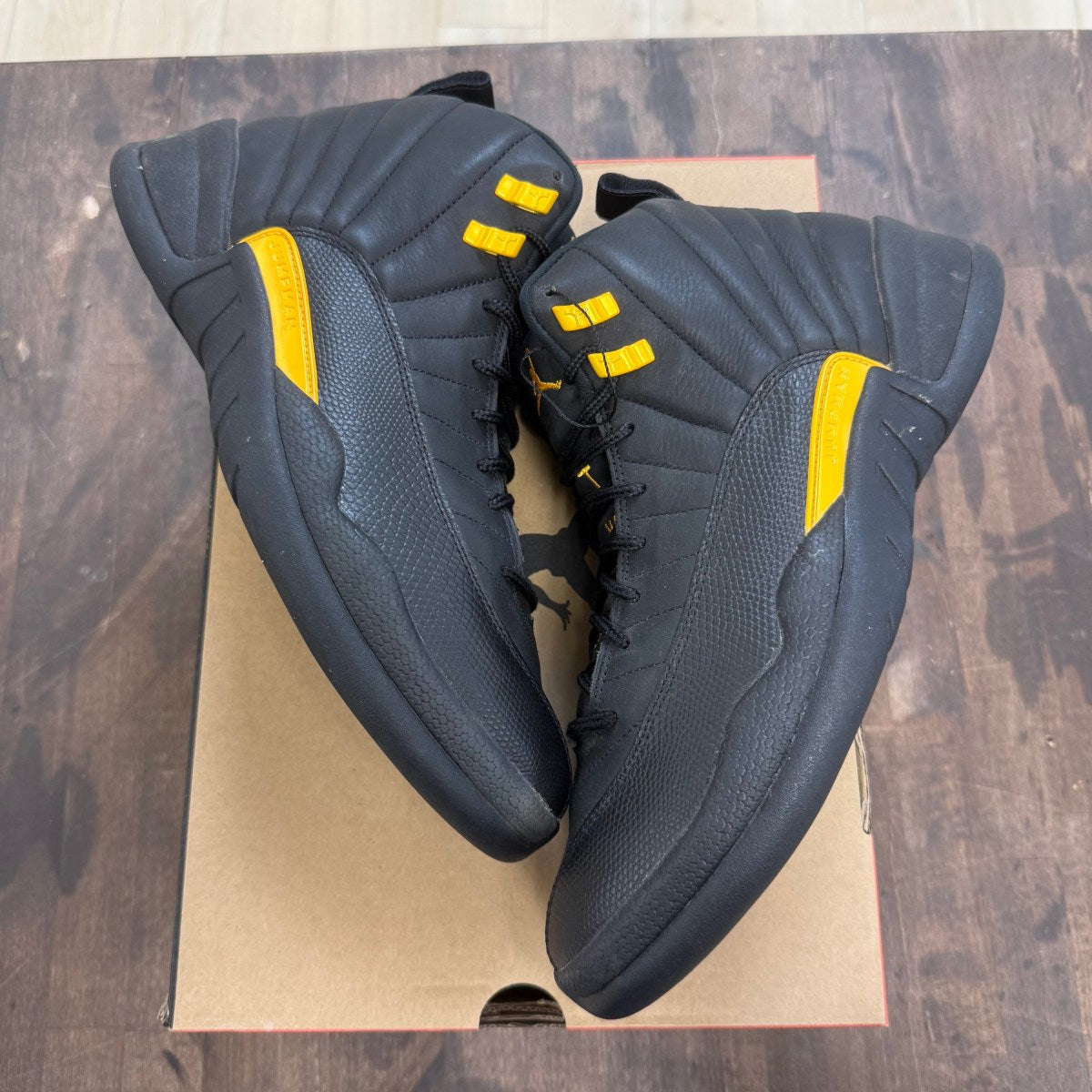 Jordan 12 Retro Black Taxi - Image 1