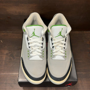 Jordan 3 Retro Chlorophyll Size 8.5 (Pre-Owned) - tag