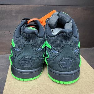 Nike Air Rubber Dunk Off-White Green Strike Size 9 - sole