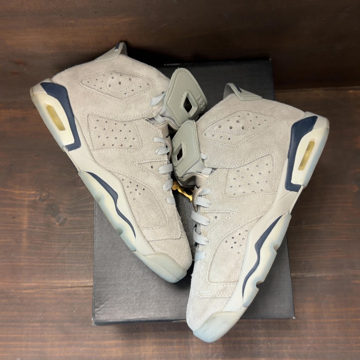 Jordan 6 Retro Georgetown (2022) (GS) Size 7Y (Pre-Owned) - back