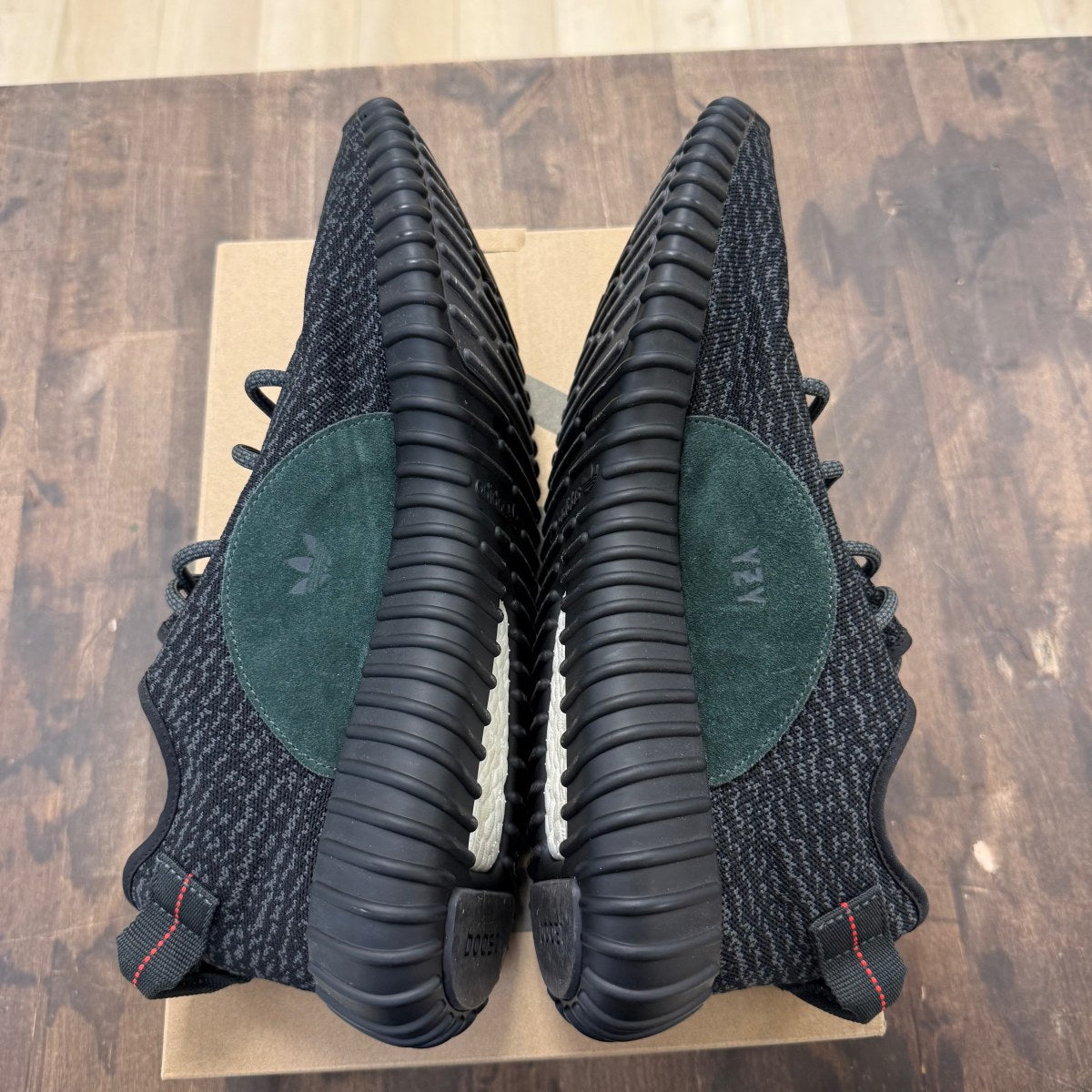 adidas Yeezy Boost 350 Pirate Black (2016) Size 12.5 (Pre-Owned) - Image 4