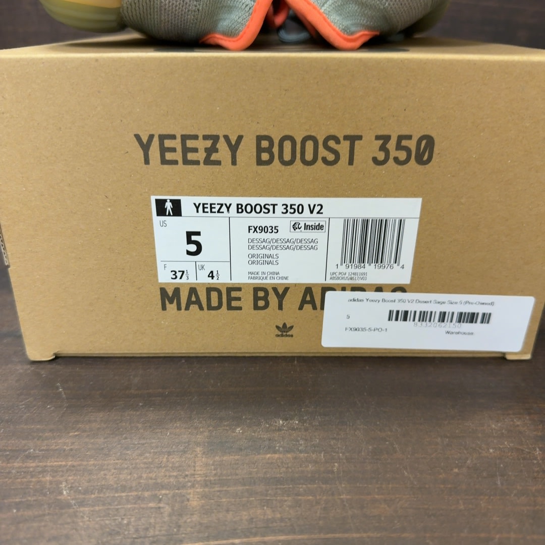 adidas Yeezy Boost 350 V2 Desert Sage - Image 8