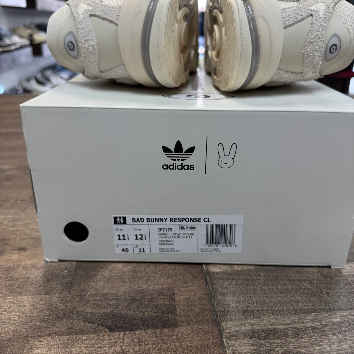 adidas Response CL Bad Bunny Wonder White - Image 6