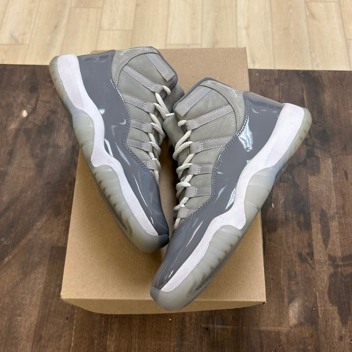 Jordan 11 Retro Cool Grey (2021) Size 7 (Pre-Owned) - Image 1