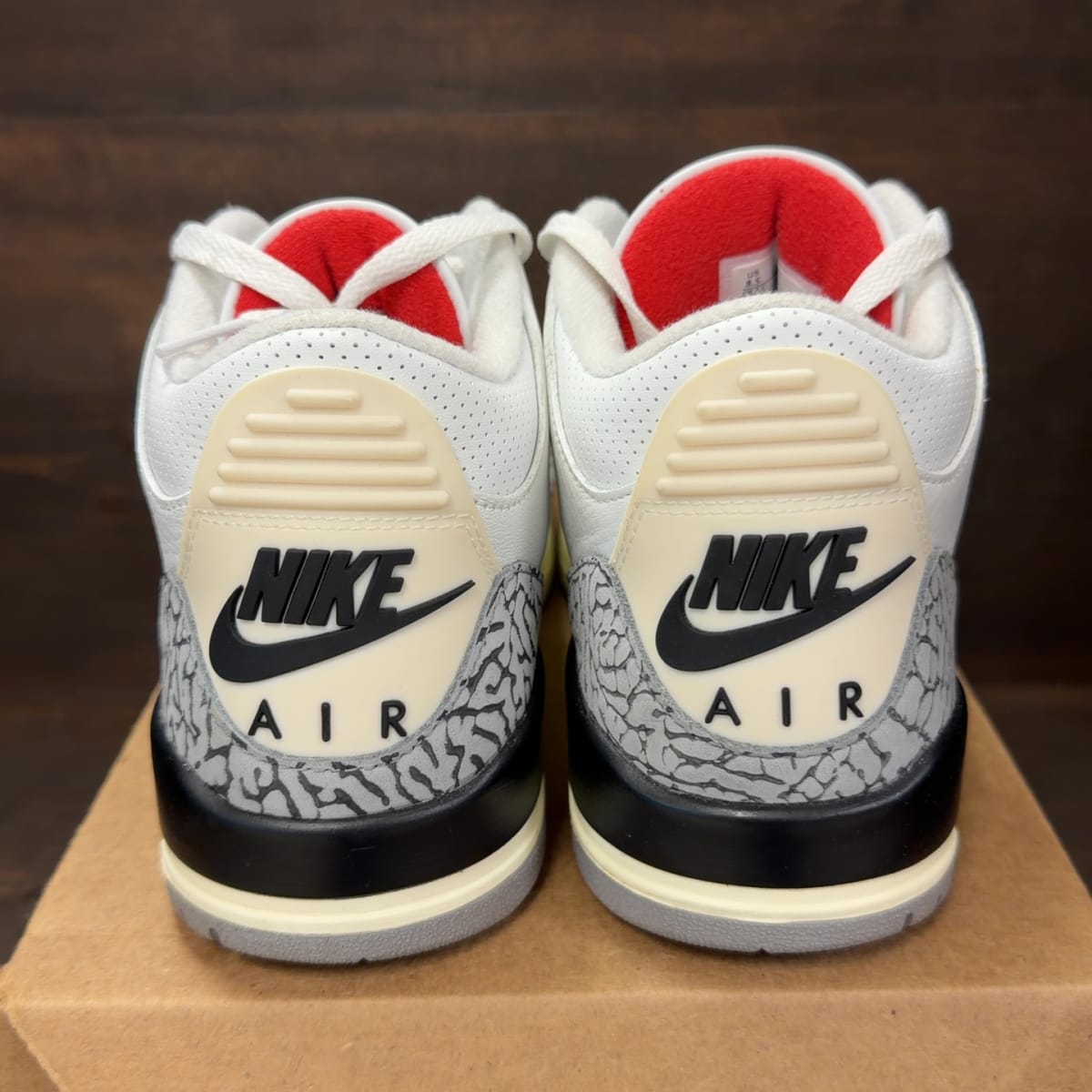 Jordan 3 Retro White Cement Reimagined Size 8.5 (Pre-Owned) - aux