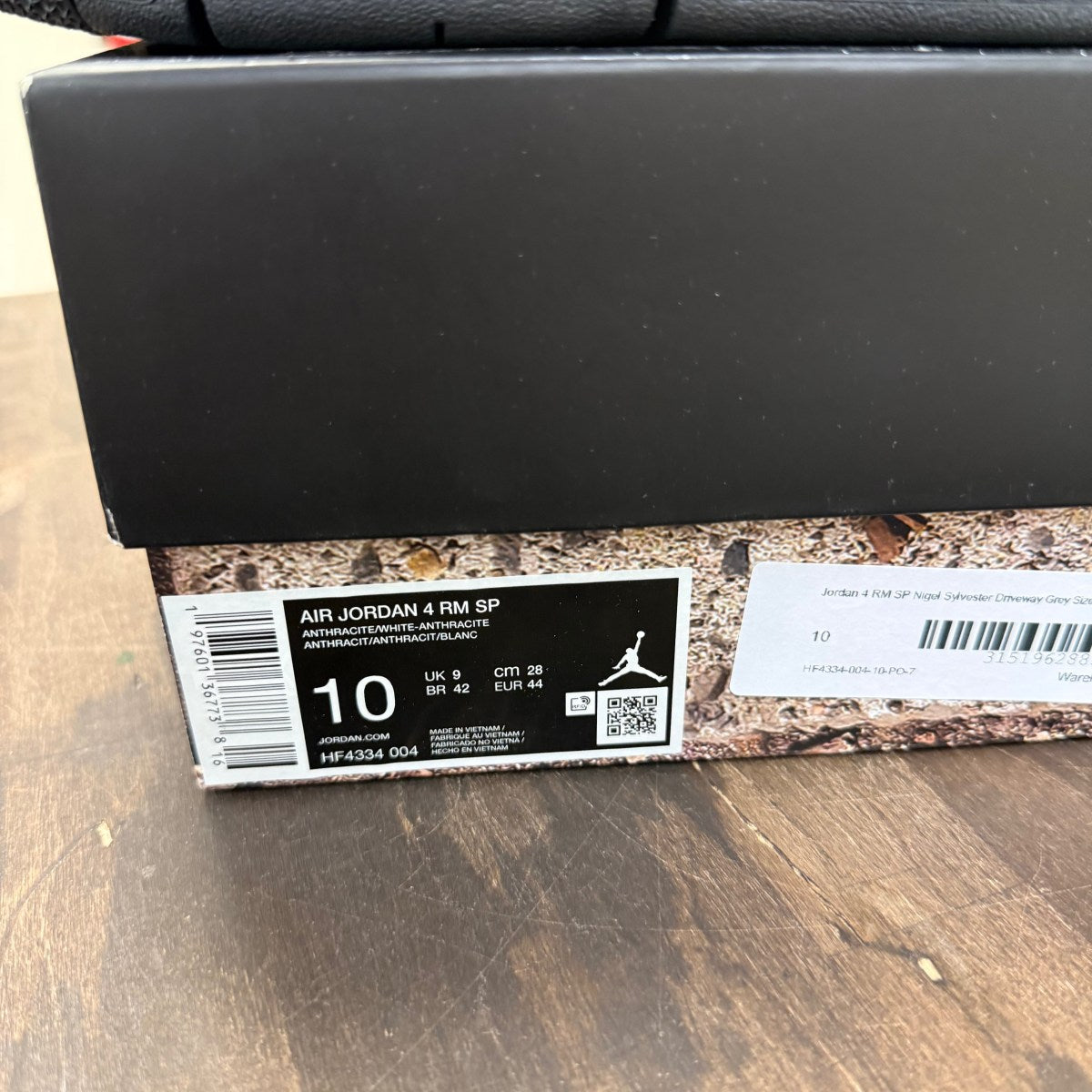 Jordan 4 RM SP Nigel Sylvester Driveway Grey - Image 8
