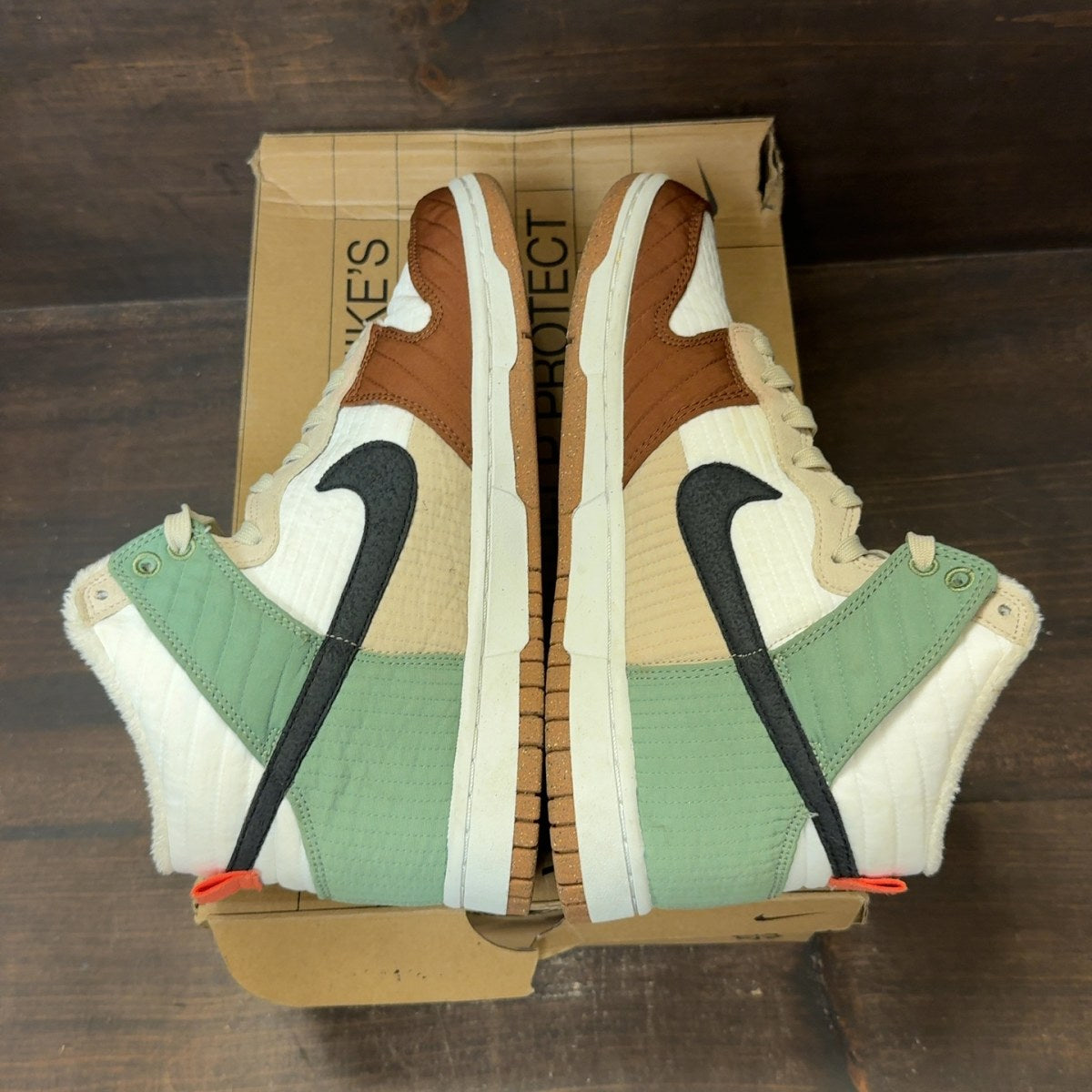 Nike Dunk High Next Nature Summit White (Women's) - Image 5