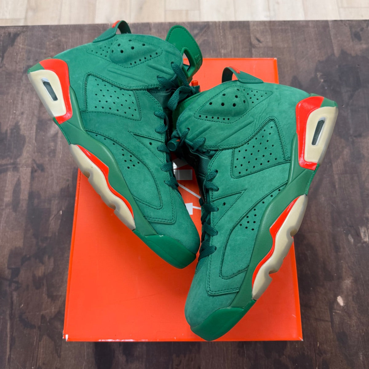 Jordan 6 Retro Gatorade Green - Image 1