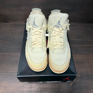 Jordan 4 Retro Off-White Sail (Women's) - Image 3