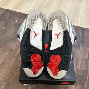 Jordan 4 Retro White Cement (2025) (GS) - Image 4