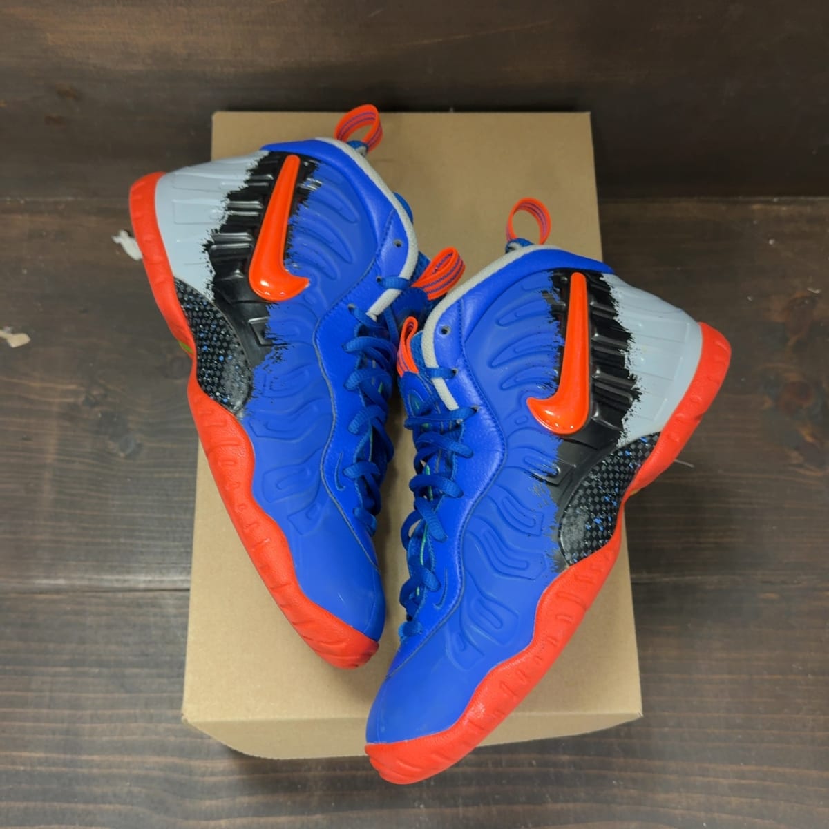 Nike Air Foamposite Pro NERF (GS) Size 7Y (Pre-Owned) - back