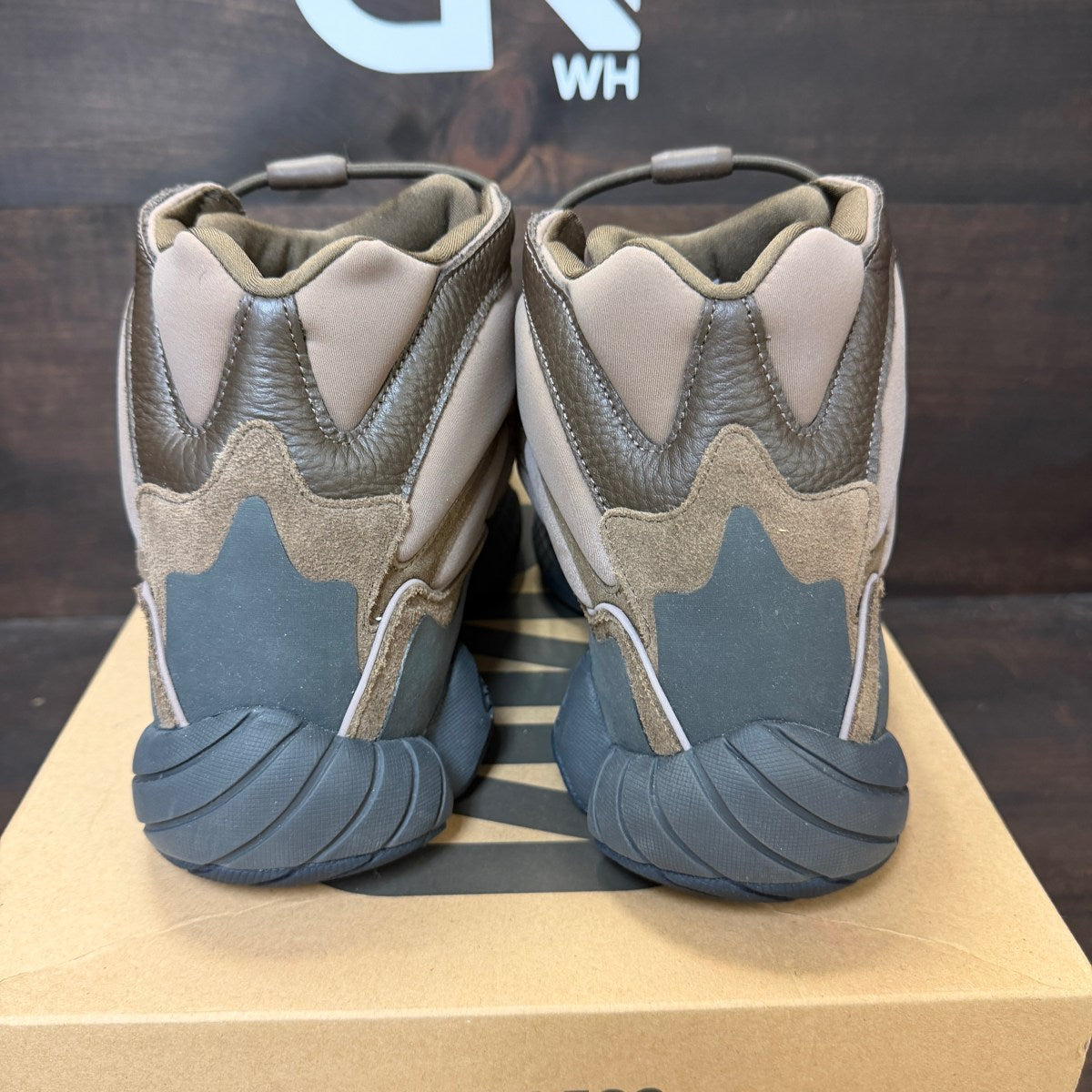 adidas Yeezy 500 High Taupe Black - Image 4