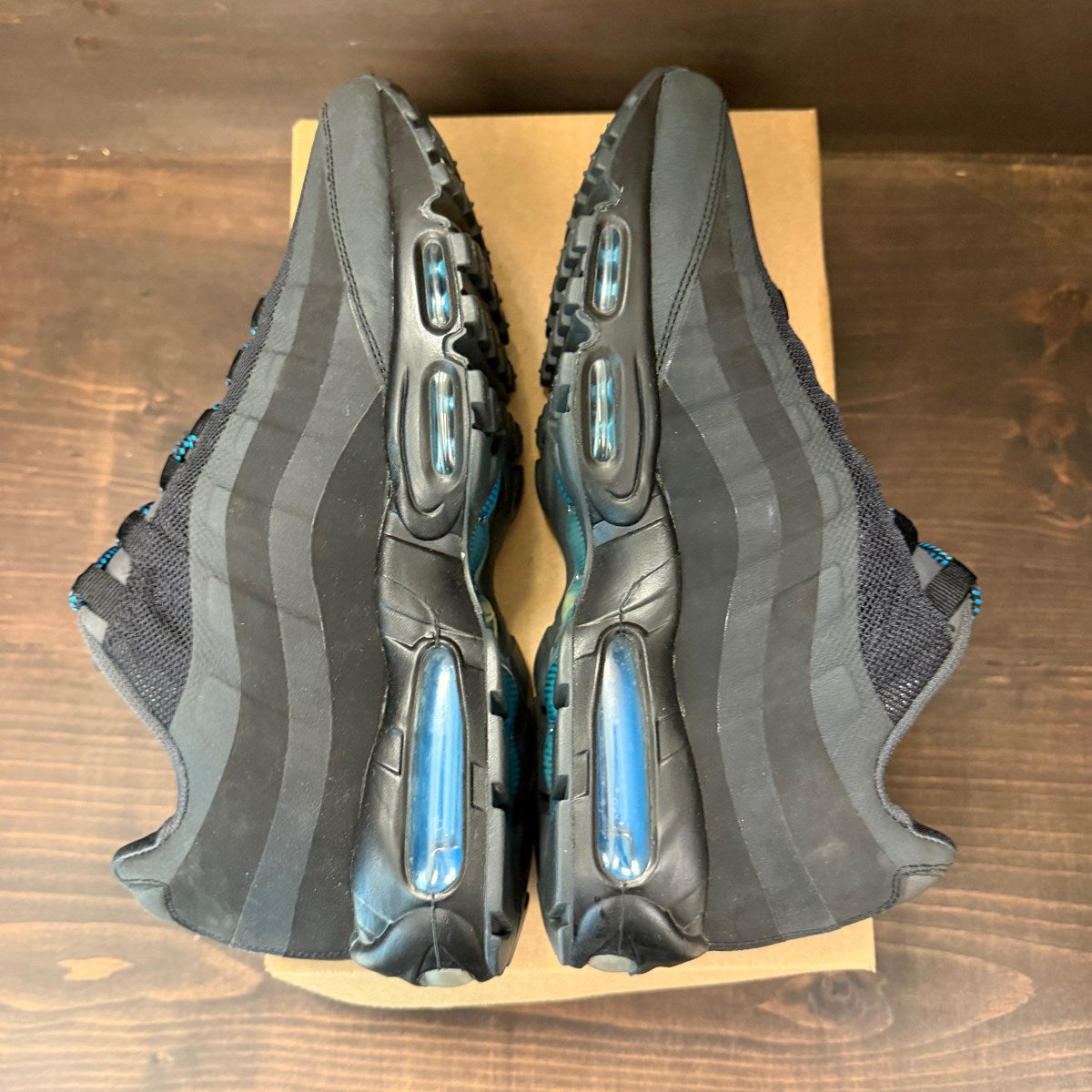 Nike Air Max 95 NS Black Blue Size 11.5 (Pre-Owned) - Image 6