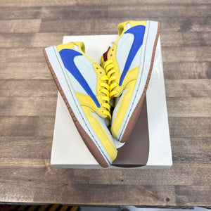 Jordan 1 Retro Low OG SP Travis Scott Canary (Women's) Size 6W (Pre-Owned) - Image 1