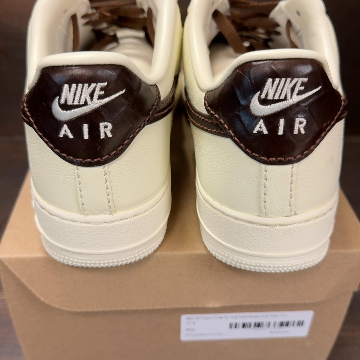 Nike Air Force 1 Low '07 Soft Pearl Brown Croc Size 11.5 - aux