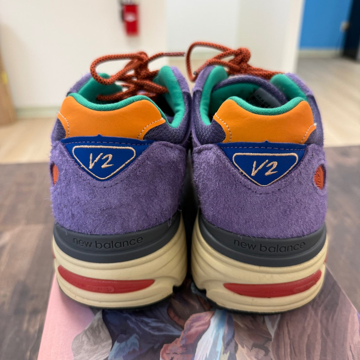 New Balance 991v2 MiUK Salehe Bembury Colors Be The Palette - Image 3