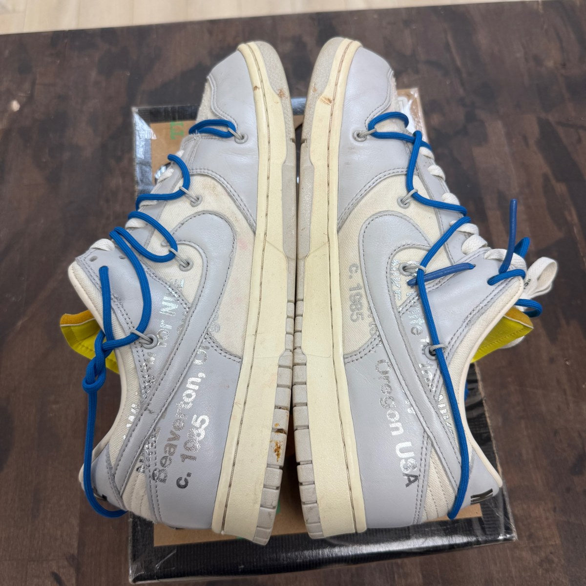 Nike Dunk Low Off-White Lot 10 - Image 4