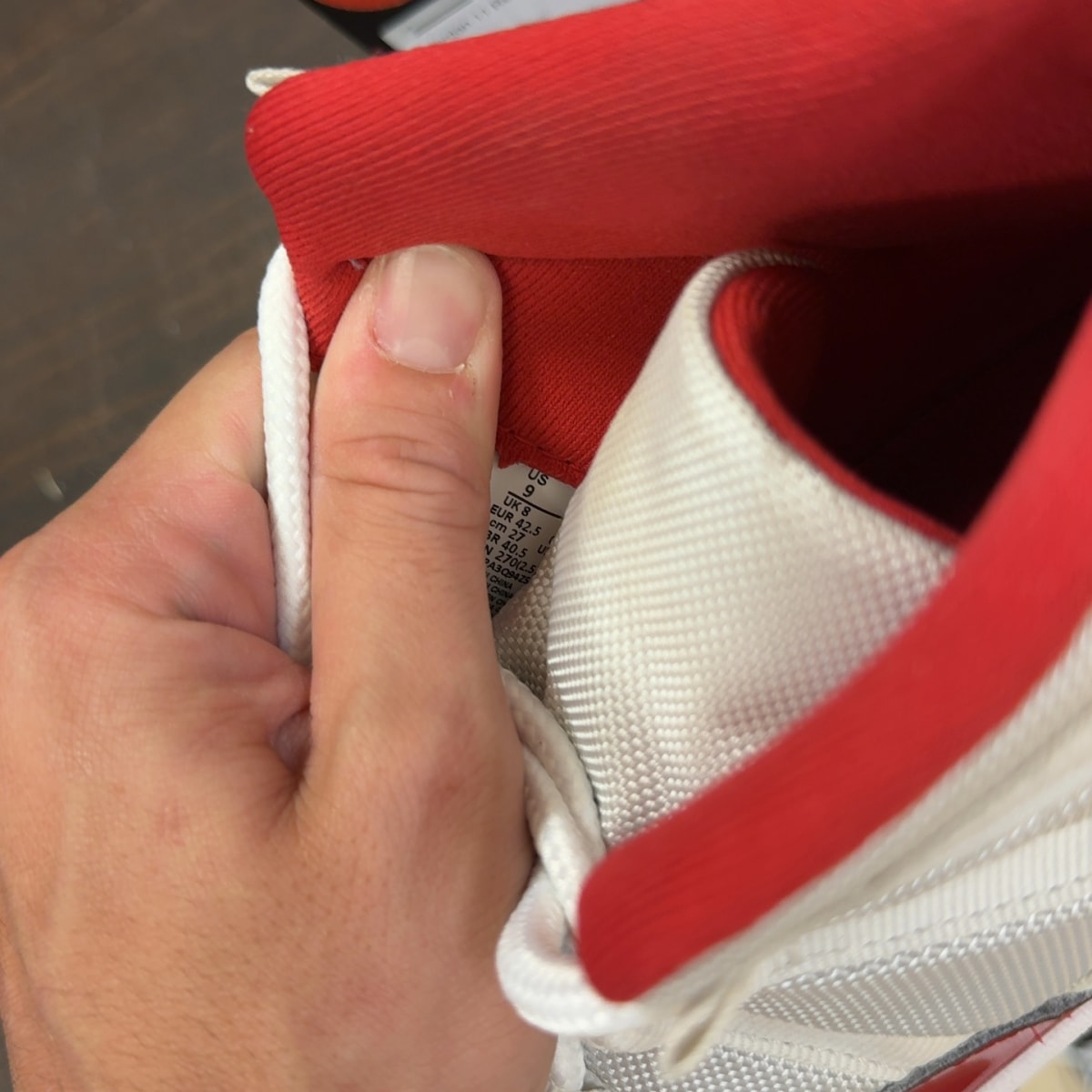 Jordan 11 Retro Cherry (2022) Size 9 (Pre-Owned) - Image 7