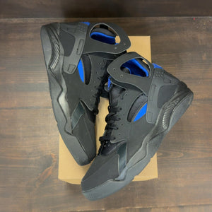 Nike Air Flight Huarache Black Lyon Blue (2024) Size 14 (Pre-Owned) - Image 2