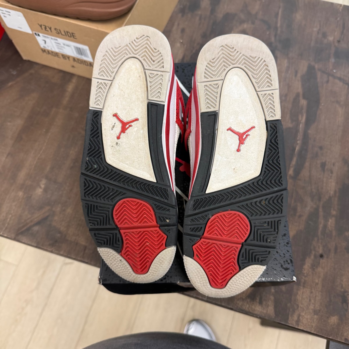 Jordan 4 Retro Red Cement (GS) - Image 5