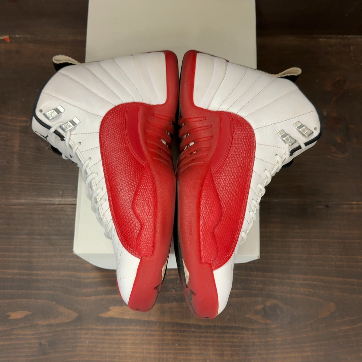 Jordan 12 Retro Cherry (2023) Size 10 (Pre-Owned) - aux