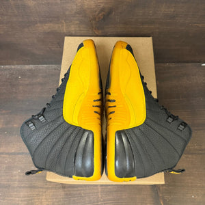 Jordan 12 Retro Black University Gold (GS) Size 7Y (Pre-Owned) - Image 4