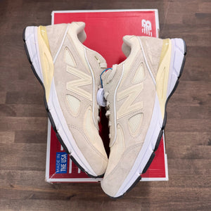 New Balance 990v4 Stussy Cream Size 11 (Pre-Owned) - Image 1