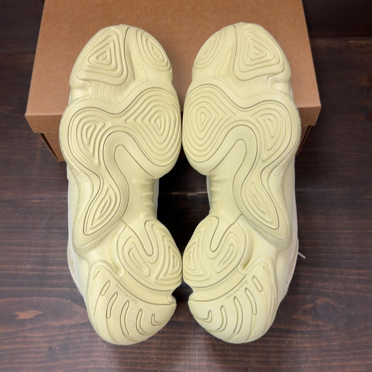 adidas Yeezy 500 'Super Moon Yellow' 2024 Size 14 - Image 6