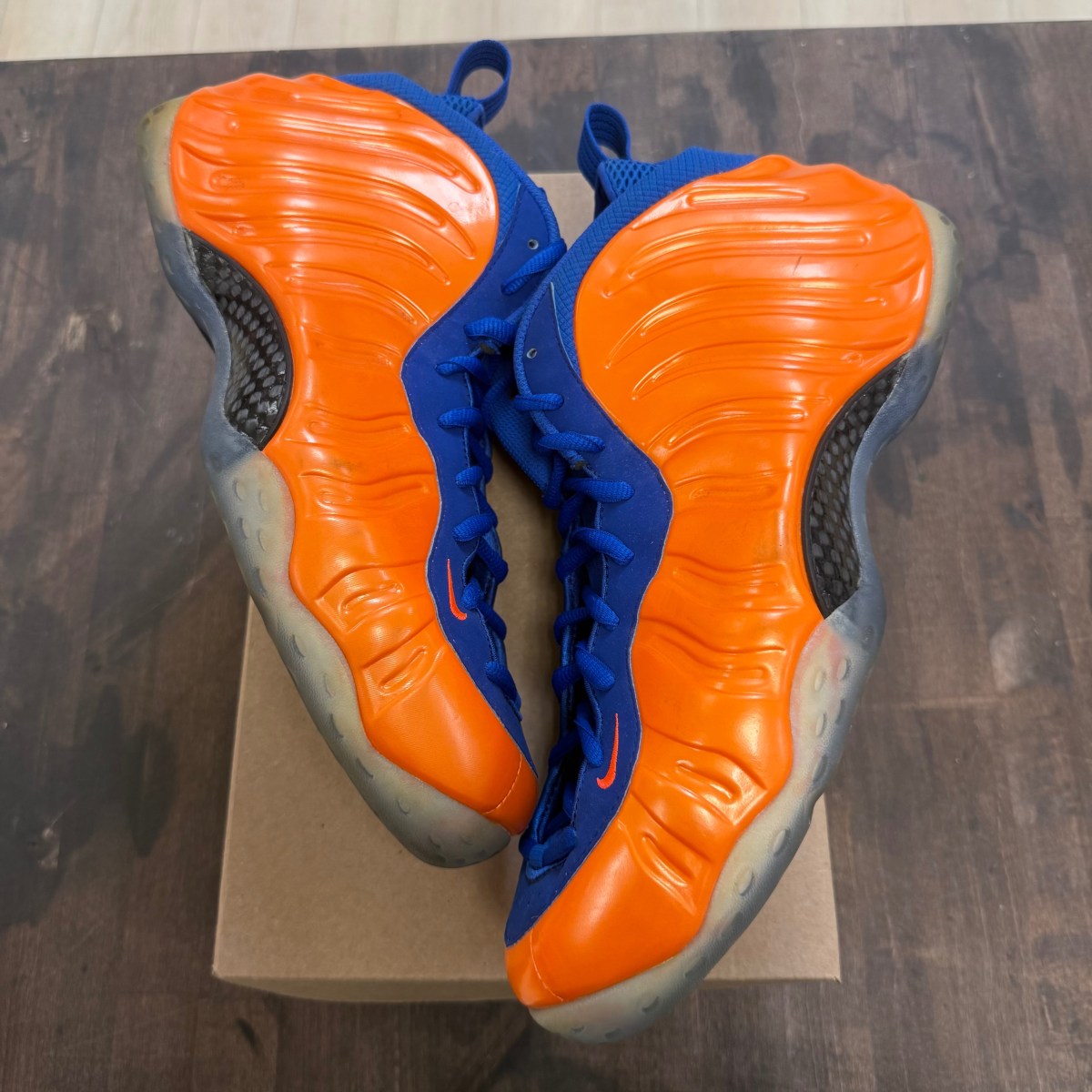 Nike Air Foamposite One Knicks Size 13 (Pre-Owned) - Image 1