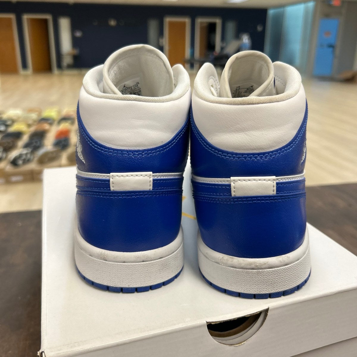 Jordan 1 Mid Kentucky Blue (Women's) - Image 4