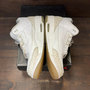 Jordan 3 Retro Pure White (2018) Size 11 (Pre-Owned) - aux