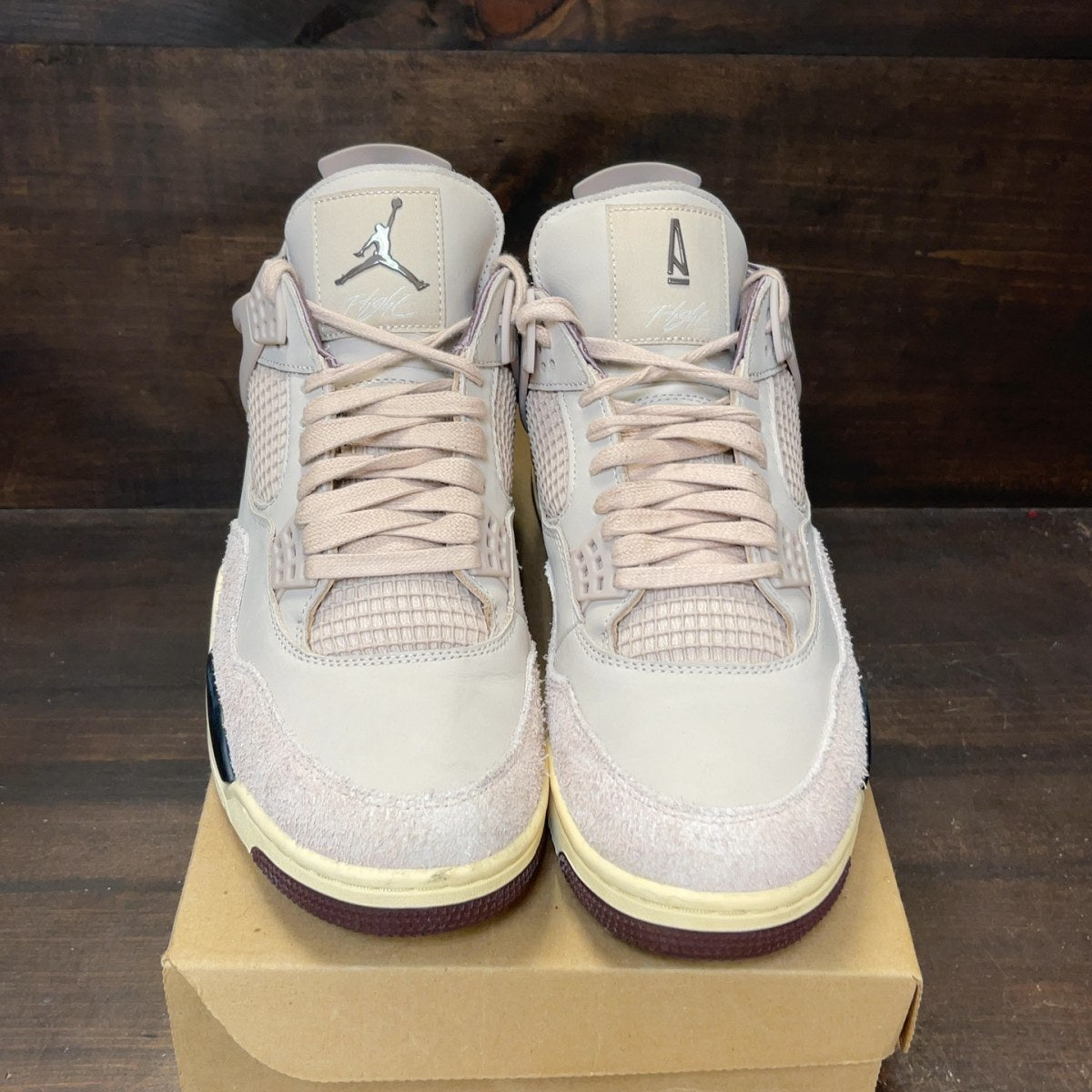 Jordan 4 Retro OG SP A Ma Maniére While You Were Sleeping (Women's) Size 13W (Pre-Owned) - Image 3