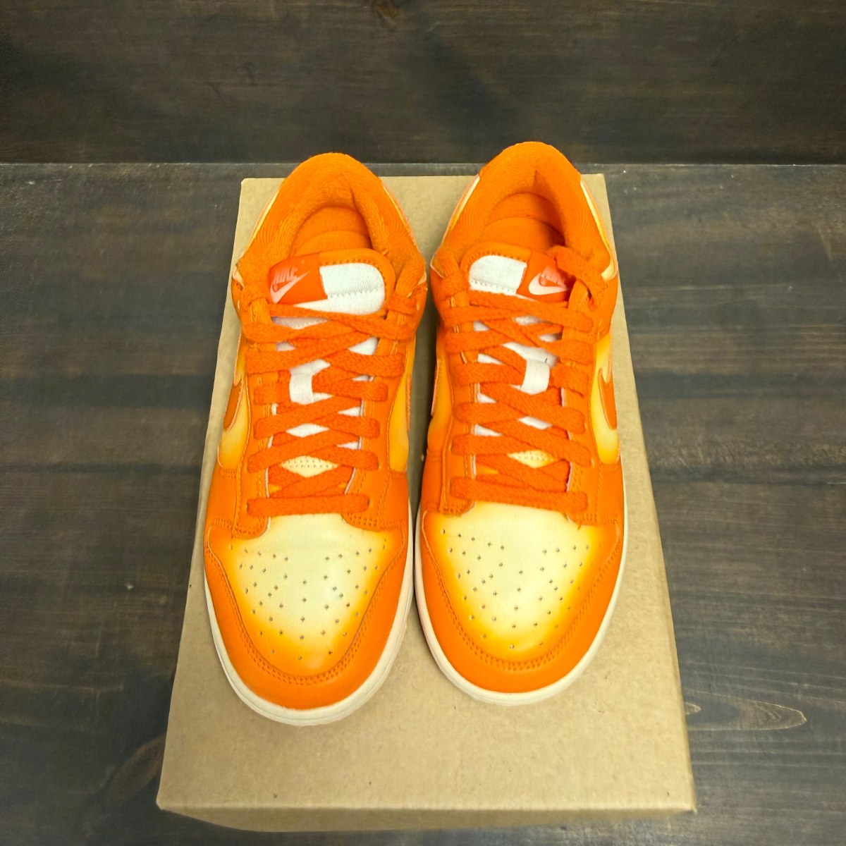 Nike Dunk Low Magma Orange (Women's) Size 7.5W (Pre-Owned) - Image 3
