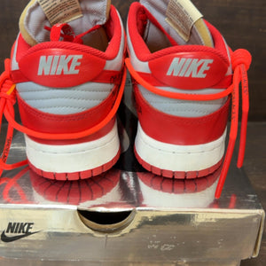 Nike Dunk Low Off-White University Red - Image 5