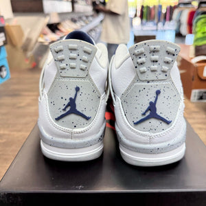 Jordan 4 Retro Midnight Navy (GS) Size 6.5Y (Pre-Owned) - Image 4