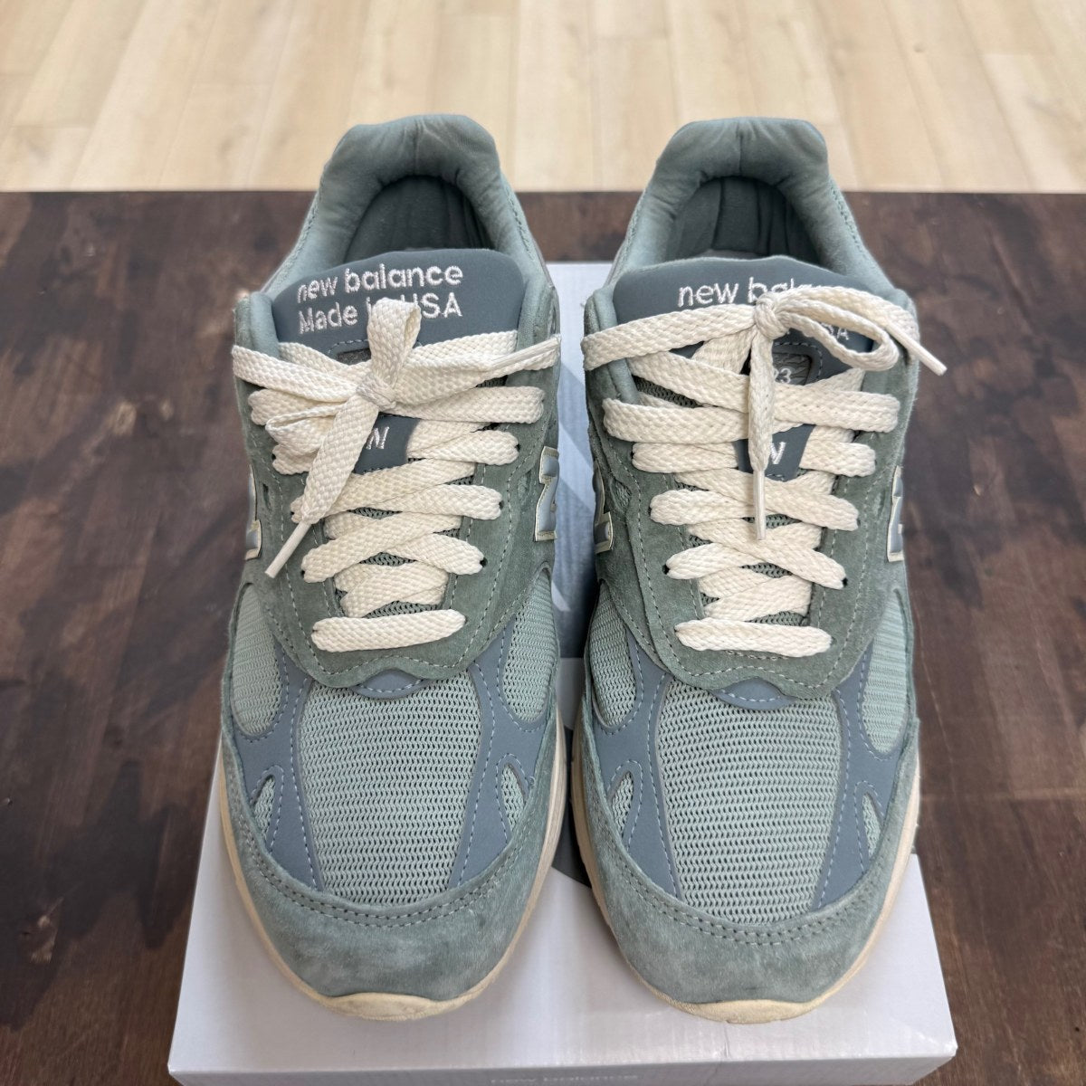 New Balance 993 MiUSA Kith Pistachio Size 10 (Pre-Owned)