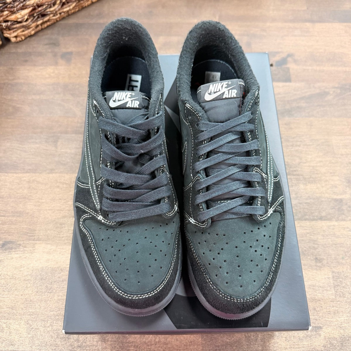 Jordan 1 Retro Low OG SP Travis Scott Black Phantom - Image 2