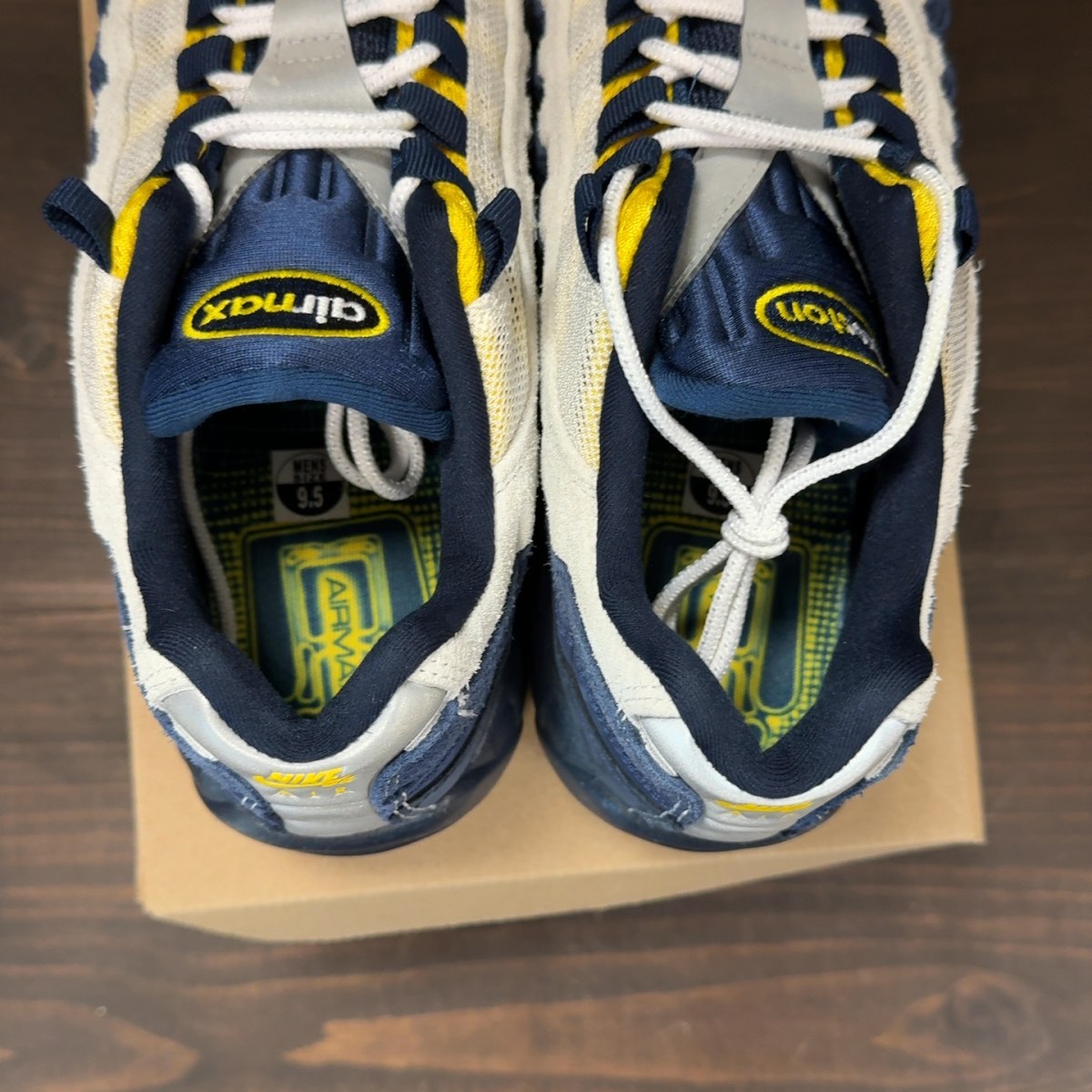 Nike Air Max 95 SB Eric Koston Obsidian Speed Yellow Size 9.5 (Pre-Owned) - Image 6